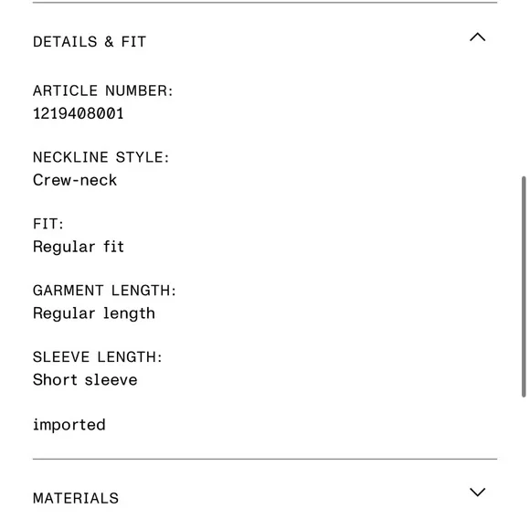 NWT & Other Stories Linen Blend T-Shirt in Beige/Cream Stripes • Women's Size M - Picture 4 of 5